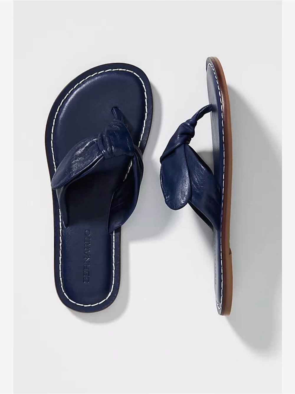 Bernardo Lillian Sandal Navy, size 7 NWOB